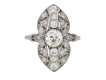 Belle Époque diamond ring berganza hatton garden