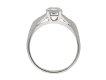 Art Deco solitaire diamond engagement ring berganza hatton garden