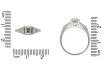 Art Deco solitaire diamond engagement ring berganza hatton garden