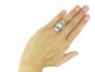 Diamond and sapphire dress ring berganza hatton garden