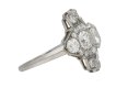 Ornate diamond cluster ring berganza hatton garden