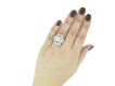 Ornate diamond cluster ring berganza hatton garden