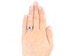 Sapphire and diamond cocktail ring, American, circa 1950. Hatton Garden