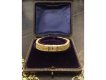 Yellow gold wrist watch by Hermes berganza hatton garden