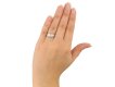Art Deco diamond two stone cluster ring berganza hatton garden