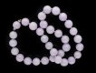 Natural Lavender jadeite jade bead necklace hatton garden