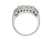 1930's diamond cluster ring, American hatton garden