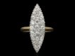 marquise shaped diamond cluster ring berganza hatton garden