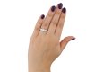 Art Deco diamond flank solitaire ring berganza hatton garden