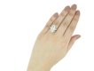 Vintage marquise shape diamond ring berganza hatton garden