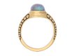 Art Nouveau opal ring, circa 1900. Hatton Garden