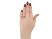 art deco ruby and diamond ring, circa 1935. hatton garden.