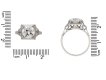 front art deco engagement diamond ring hatton garden berganza