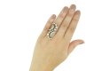 Art Nouveau diamond ring berganza hatton garden