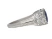  Sapphire and diamond ring, circa 1920 berganza hatton garden