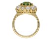 Antique tourmaline and diamond ring berganza hatton garden
