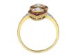Belle Époque diamond ruby ring berganza hatton garden
