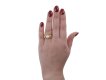 Wiese solitaire natural pearl ring berganza hatton garden