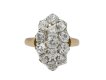 Antique diamond cluster ring hatton garden