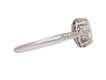 front antique diamond engagement ring hatton garden berganza