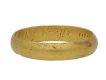 front antique gold posy ring berga