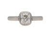 front antique diamond engagement ring hatton garden berganza