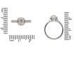 front antique diamond engagement ring hatton garden berganza
