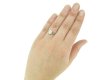 front antique diamond engagement ring hatton garden berganza