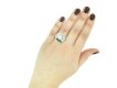 diamond emerald flower ring Seaman Schepps berganza hatton garden
