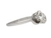 Diamond two stone cross over ring berganza hatton garden