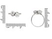 Diamond two stone cross over ring berganza hatton garden