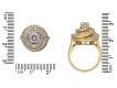 Oscar Heyman Brothers diamond screw ring berganza hatton garden