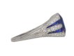 Art Deco sapphire and diamond ring berganza hatton garden