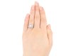Art Deco diamond cluster ring, French, circa 1925. Hatton Garden