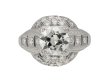 Old cut diamond cluster ring berganza hatton garden