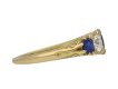 Antique sapphire and diamond ring berganza hatton garden