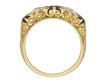 Antique sapphire and diamond ring berganza hatton garden