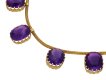 Antique amethyst necklace hatton garden