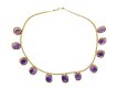 Antique amethyst necklace hatton garden