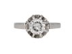 Solitaire diamond ring hatton garden berganza