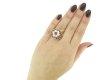 Fred ruby and diamond cluster ring berganza hatton garden