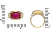 Bulgari Burmese ruby and diamond ring, Italian hatton garden