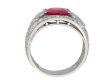 Bulgari Burmese ruby and diamond ring berganza hatton garden