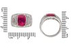 Bulgari Burmese ruby and diamond ring berganza hatton garden