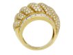 back view Van Cleef & Arpels vintage diamond dress ring