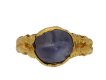 Medieval zoomorphic sapphire ring hatton garden