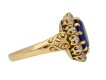 Burmese sapphire diamond ring Joseph Harris berganza hatton garden