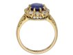 Burmese sapphire diamond ring Joseph Harris berganza hatton garden