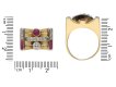 Ruby and diamond cocktail ring berganza hatton garden
