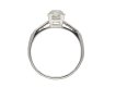 Art Deco diamond engagement ring berganza hatton garden